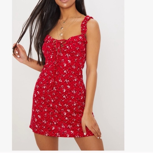 PrettyLittleThing Dresses & Skirts - PRETTYLITTLETHING | Red dress